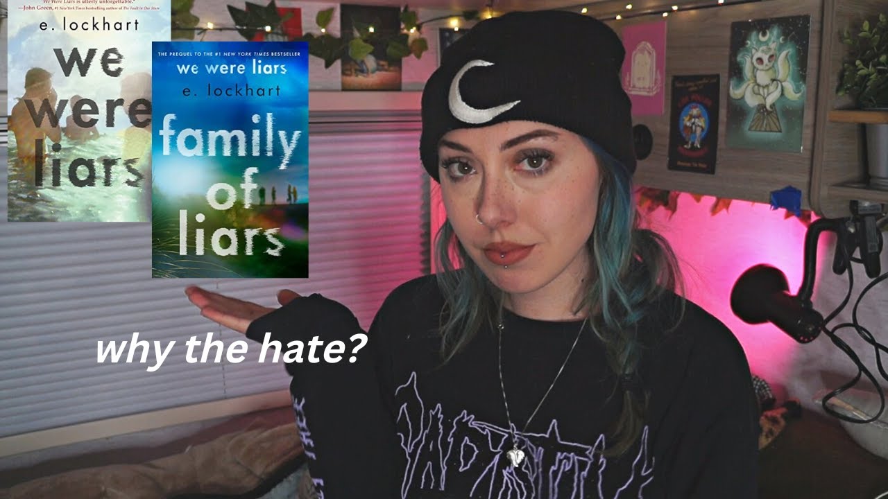 these books are amazing, actually. (we were liars + family of liars by e. lockhart)