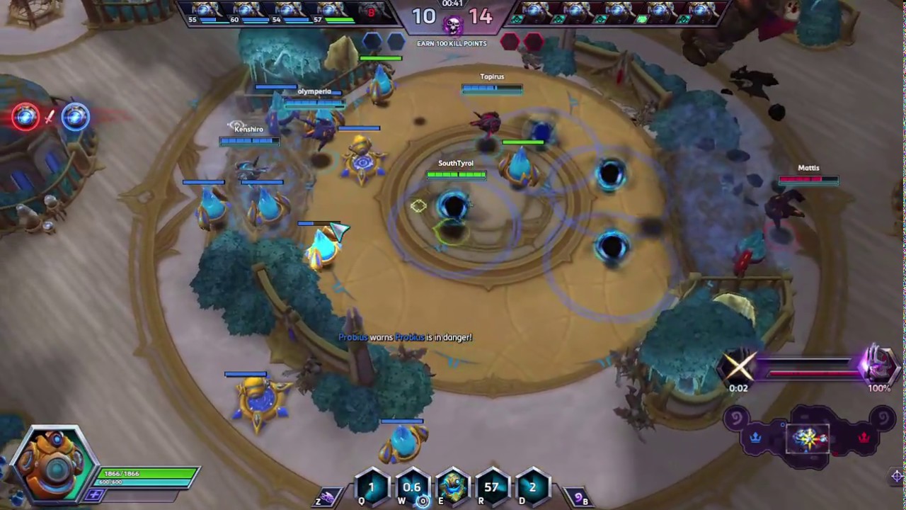 Heroes of the Storm - Punisher Arena - Probius/E.T.C/Lunara