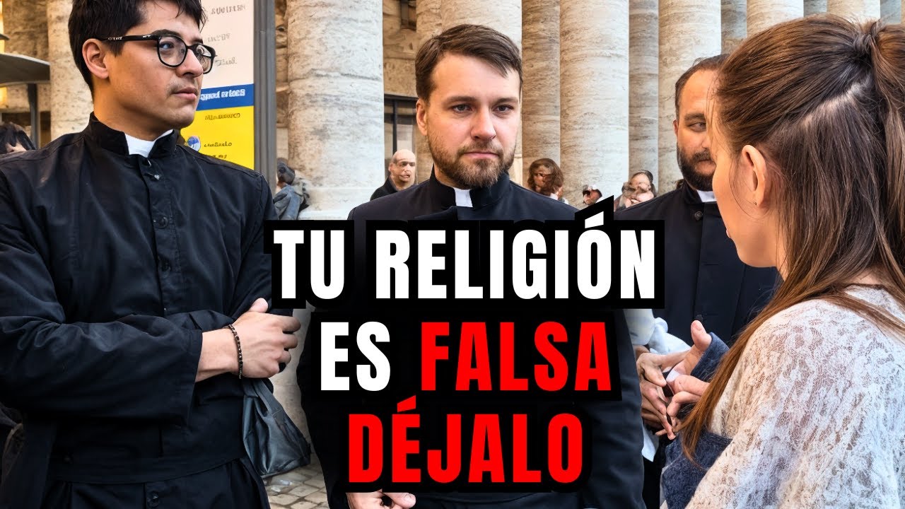 CRISTIANA confronta a sacerdotes cat&oacute;licos y pasa esto
