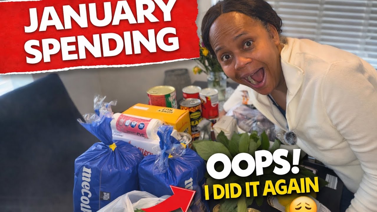 Tracking January Spending| Bought what I did not plan| Real life challenge