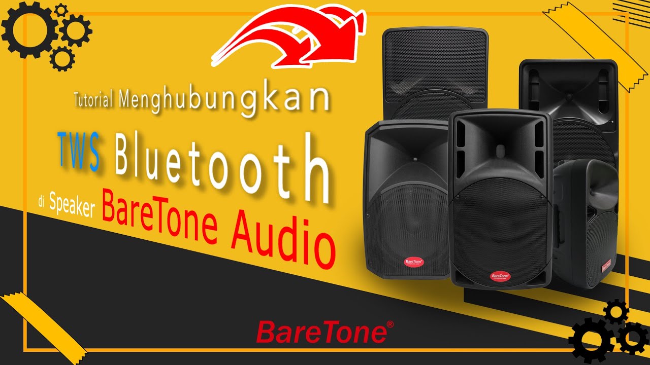 Tutorial pemasangan TWS Bluetooth di Speaker BareTone Audio
