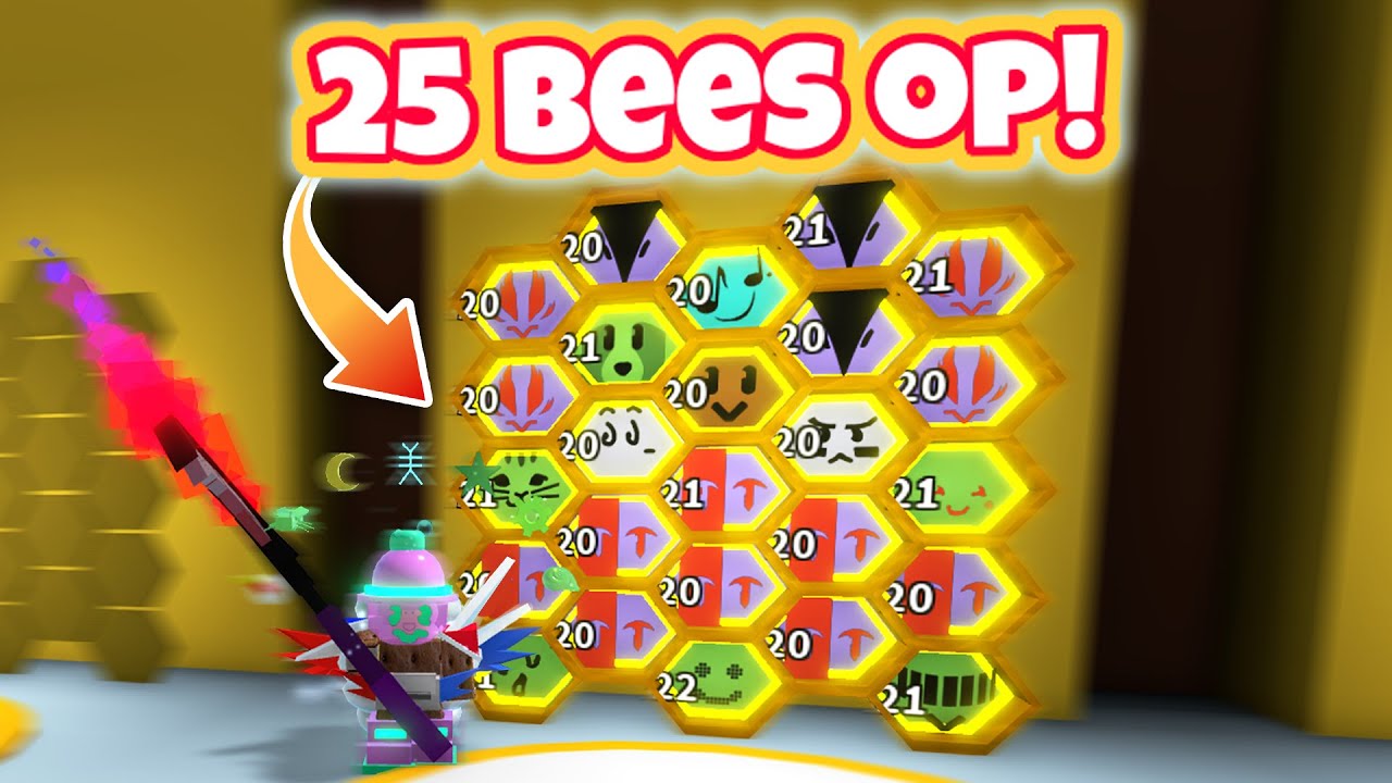 The BEST Bee Swarm Hive, but I only have 25 BEES!