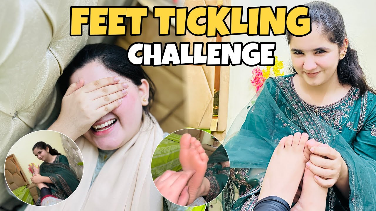 FEET TICKLING CHALLENGE🦶🏻😆MOST FUNNIEST GAME| Life with Noorah|