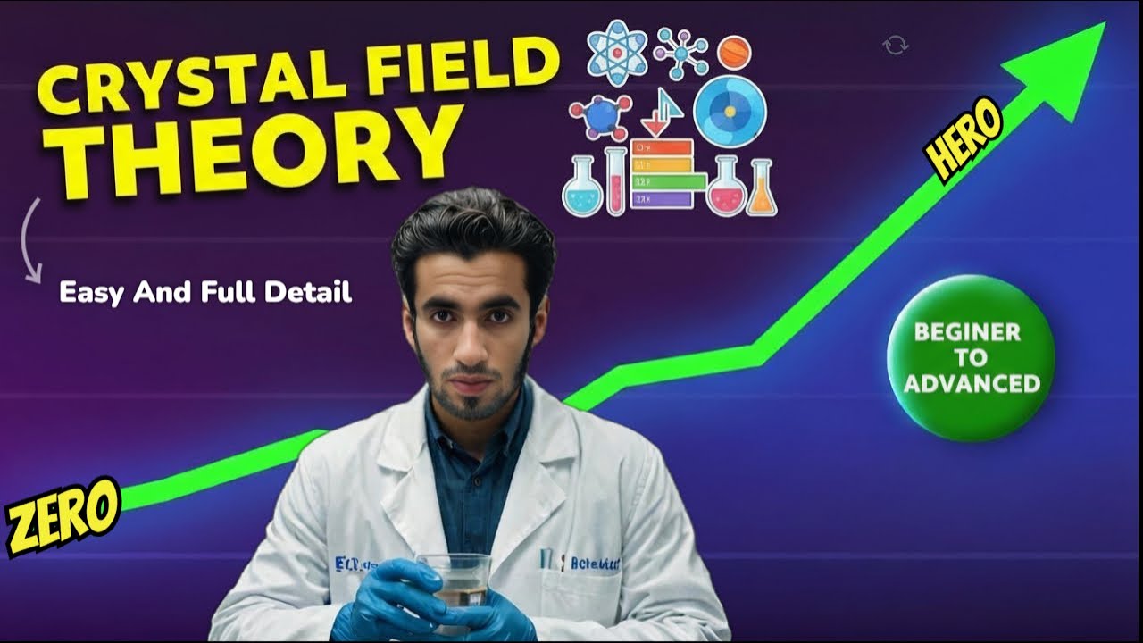 Crystal Field Theory Step by Step | Beginner to Advanced | Coordination Compounds
