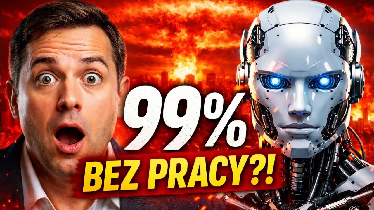 Do 2030 roku ZNIKNIE 99% miejsc PRACY? Ekspert Al ostrzega! 😎