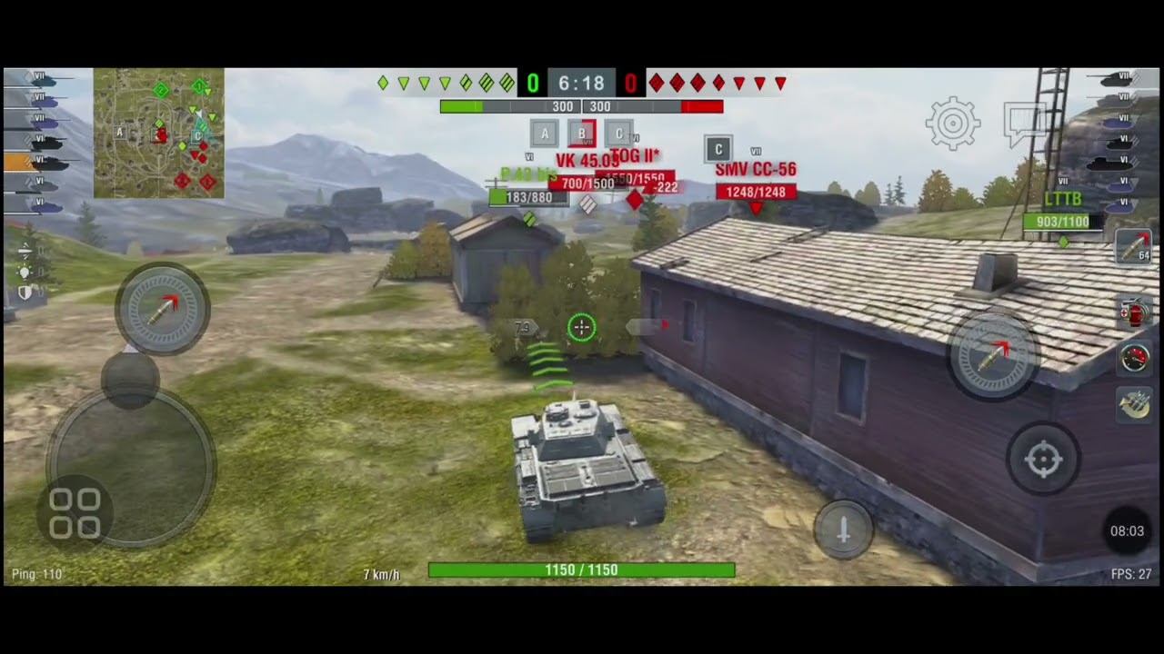 German vs Russia tanks power in game 