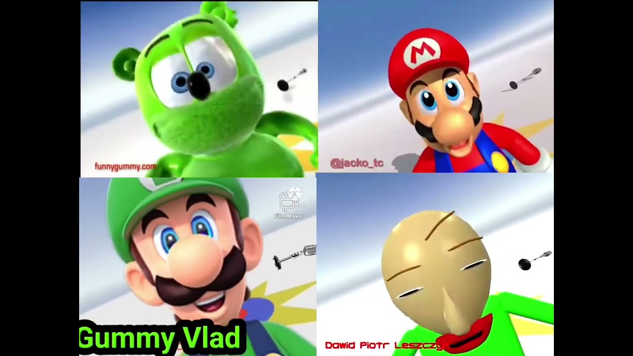 4 gummy bears