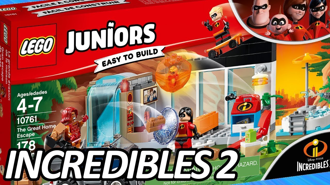LEGO INCREDIBLES 2 The Great Home Escape (10761) 2018 Official Set Pictures レゴ