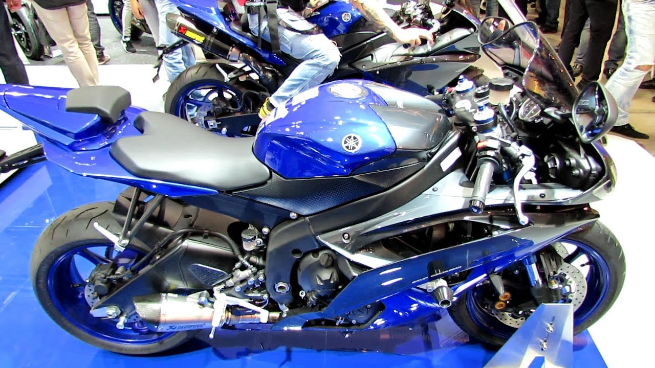 2014 Yamaha YZF-R6 Walkaround - 2013 EICMA Milano Motorcycle Exhibition