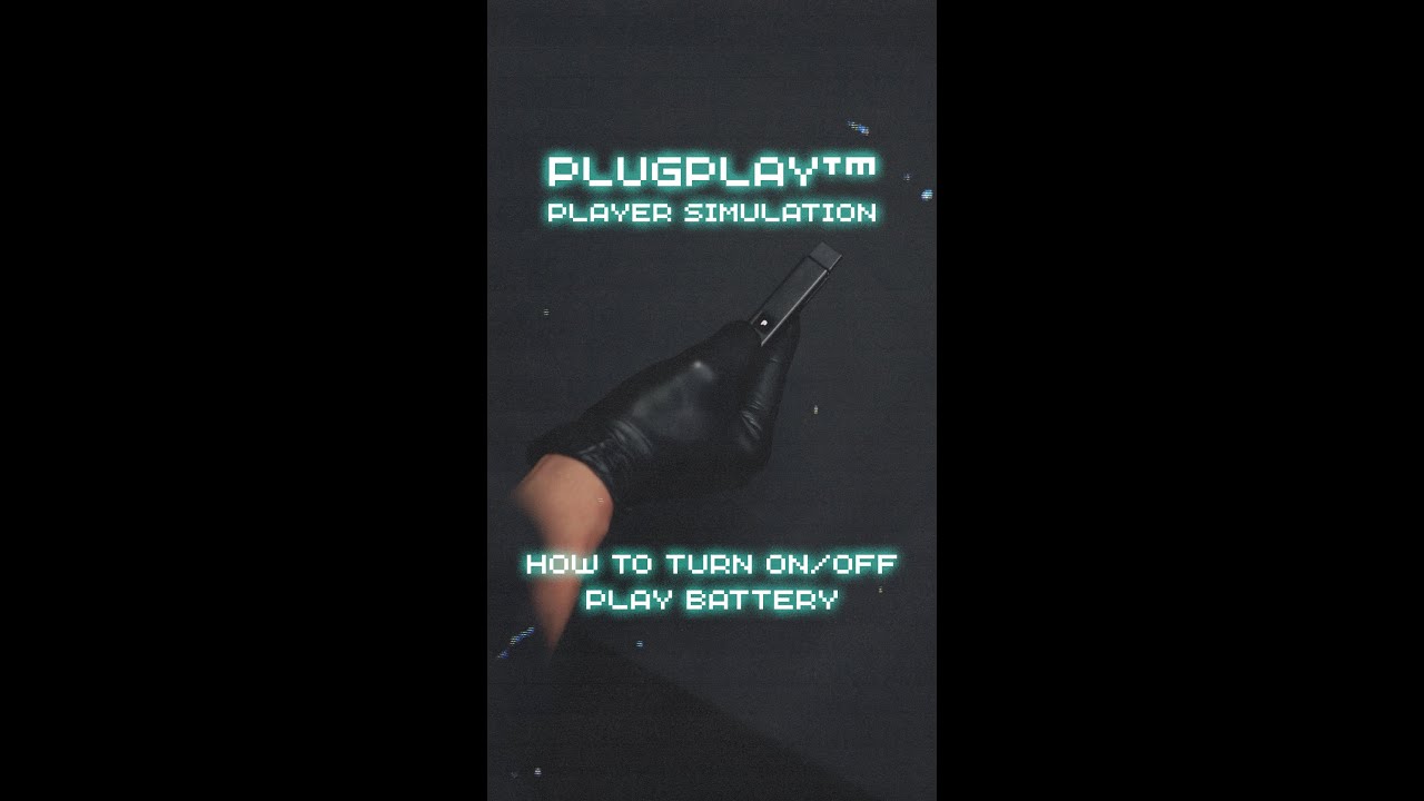 HOW TO TURN ON/OFF PLUG PLAY BATTERY #shorts #plugplay