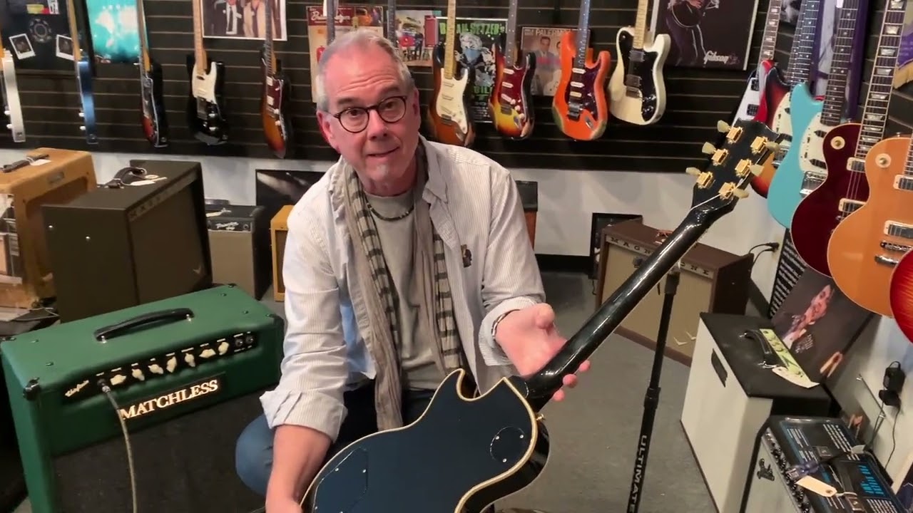 A 1973 Les Paul Custom and a Sampson era Matchless Chieftain