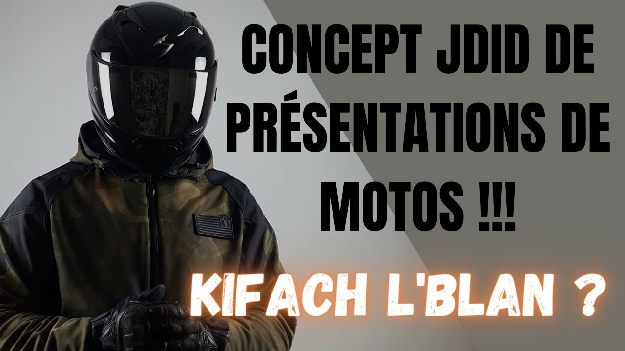 LE NOUVEAU CONCEPT DE PR&Eacute;SENTATIONS DE MOTOS !!!