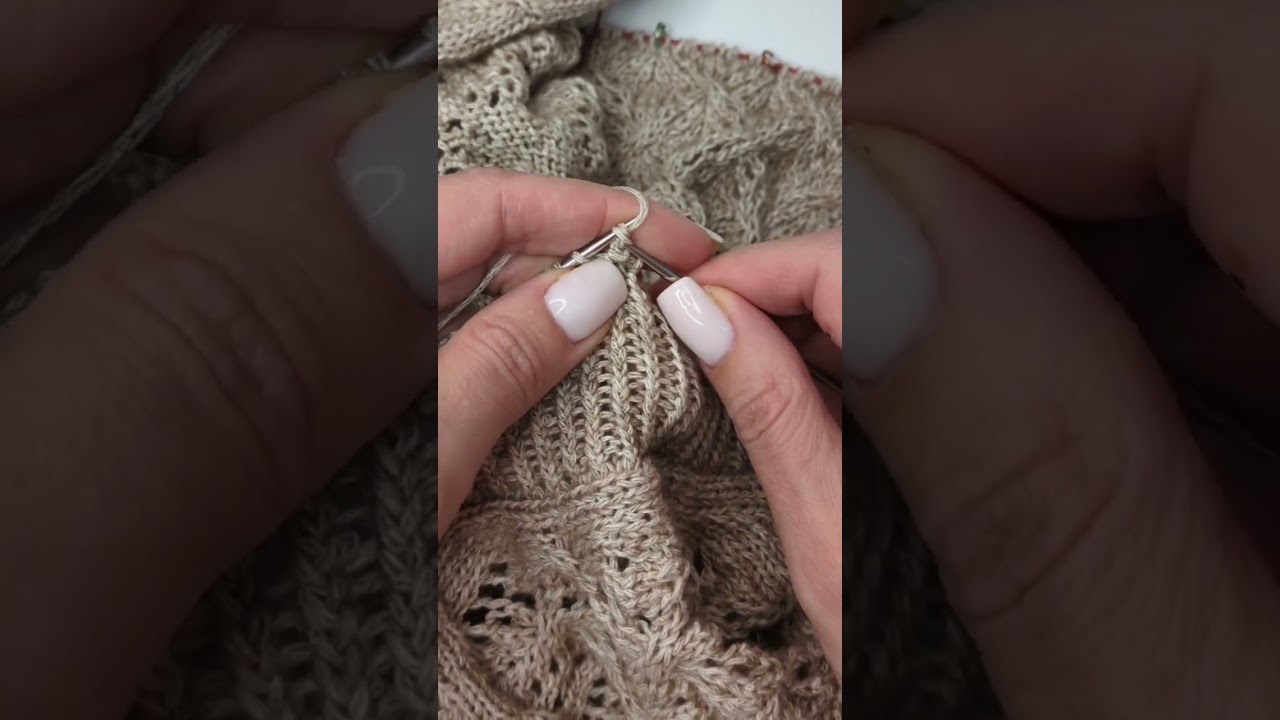 A very cool bind-off technique for 1x1 ribbing #knittingtechniques
