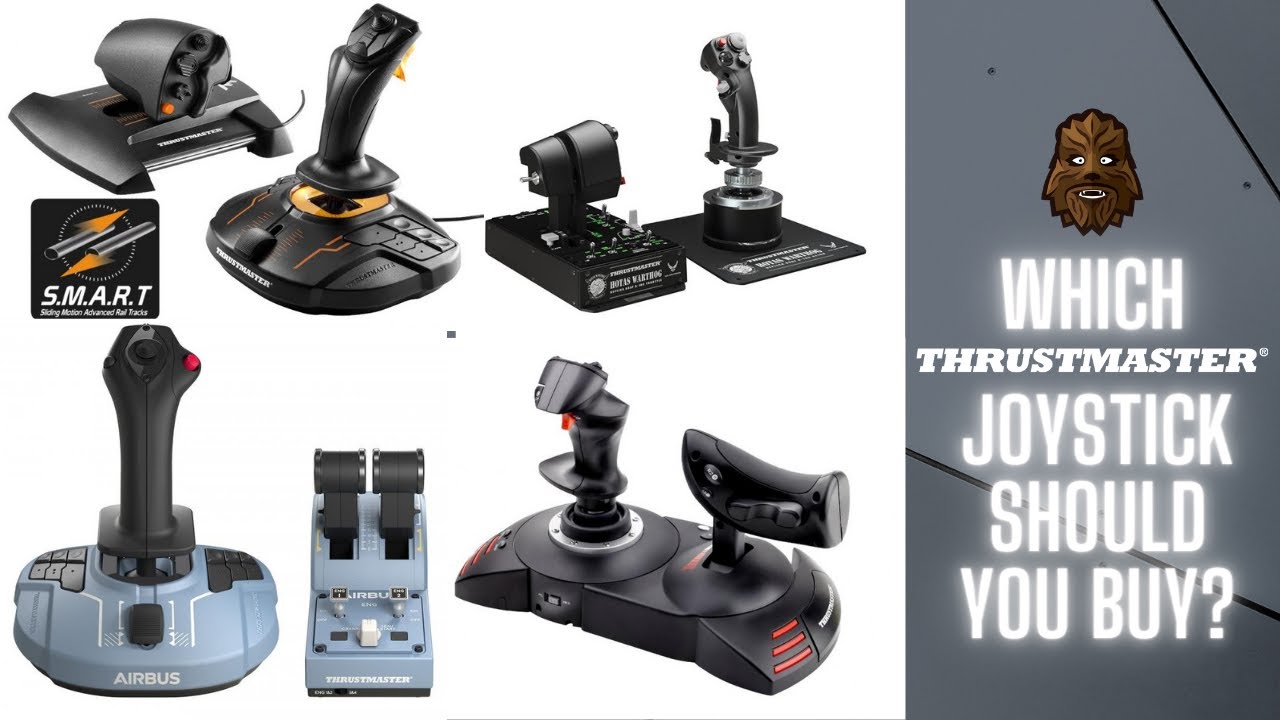 Какой джойстик/контроллер Thrustmaster HOTAS подойдет вам лучше всего?!