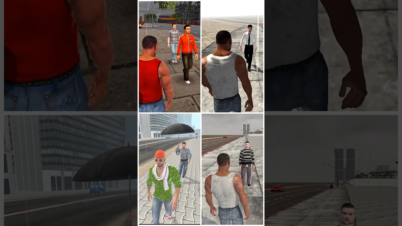 Rain Cheat Code in Indian GTA Games 🌧️😱 | #shorts #viral #trending