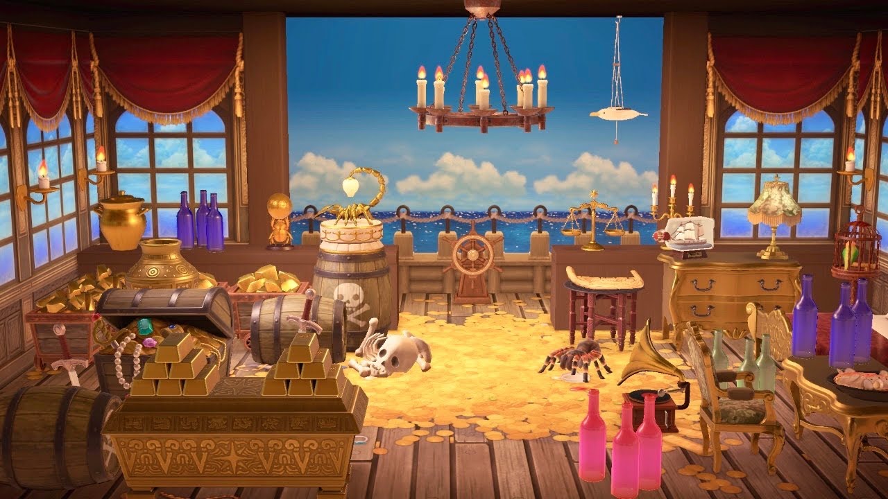 【あつ森】【ホテル】海賊なVIPルームのホテクリに挑戦！！　【あつまれどうぶつの森】