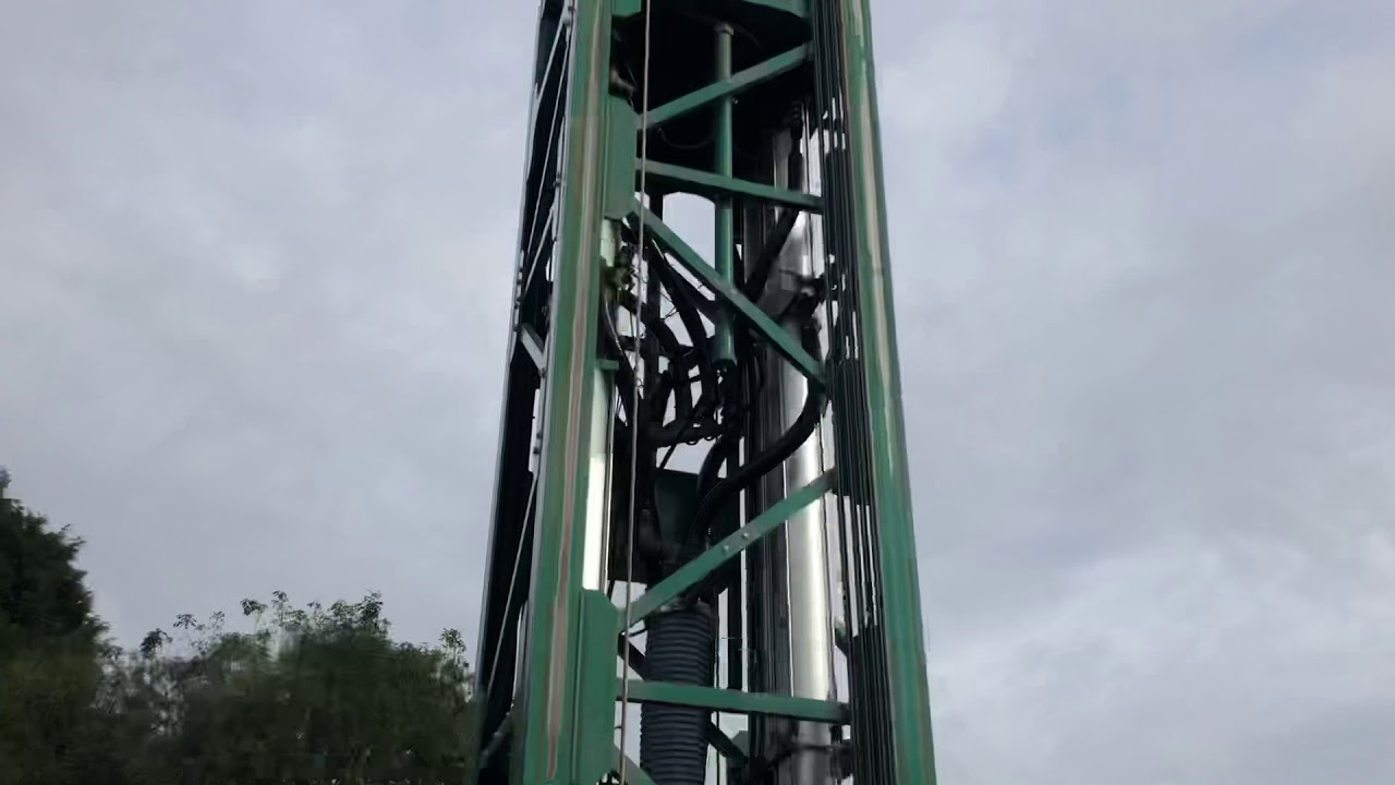 Cranky’s Drop Tower at Thomas Land Drayton Manor 22nd September 2019.