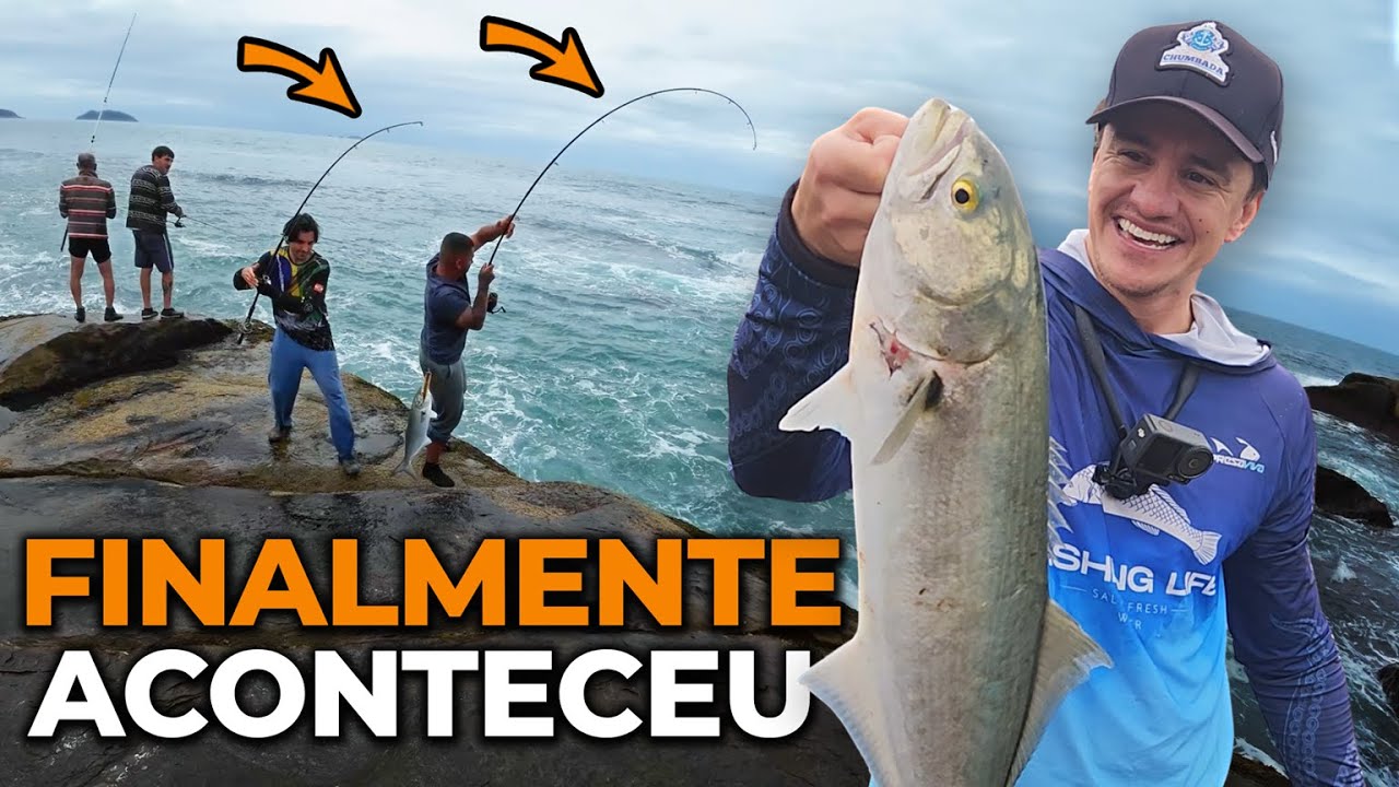 A PESCARIA de ANCHOVA que eu ESPEREI por semanas!