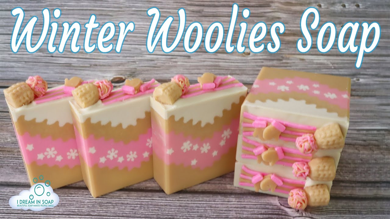 Cold Process Soap Making tutorial, cold process soap dough embeds, sculpted layers technique