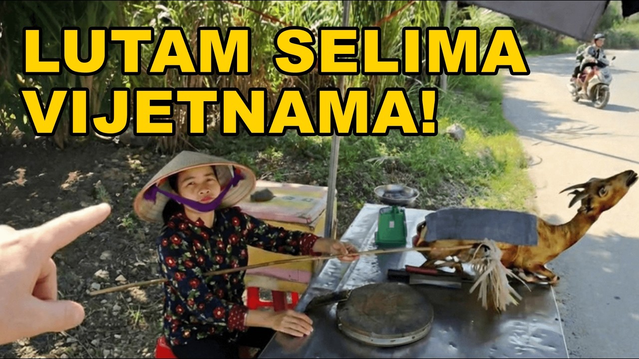 Lutam po VIJETNAMSKIM SELIMA motorom - Putosranje Vijetnam vlog 13