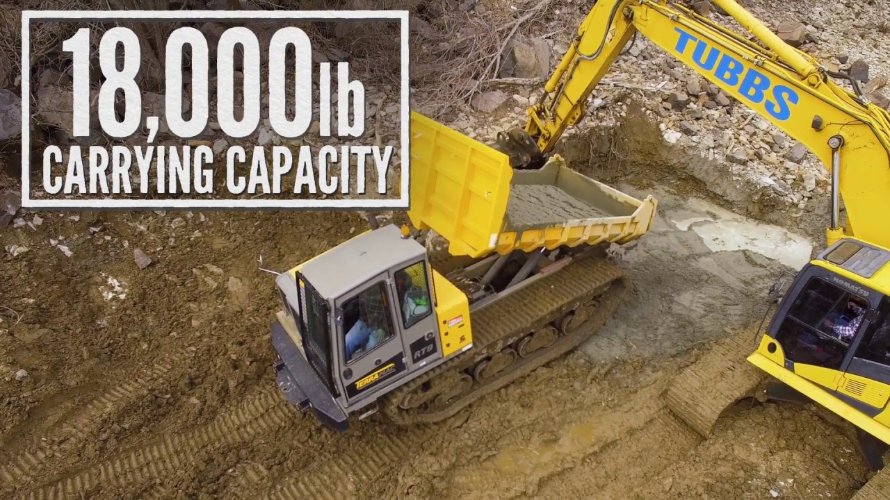 RT9 & RT14 Hauling Concrete for Barge Moorings