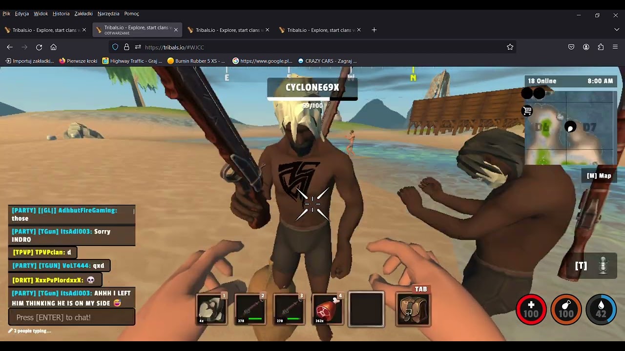 Tribals.io War PvP |GL| v tpvp