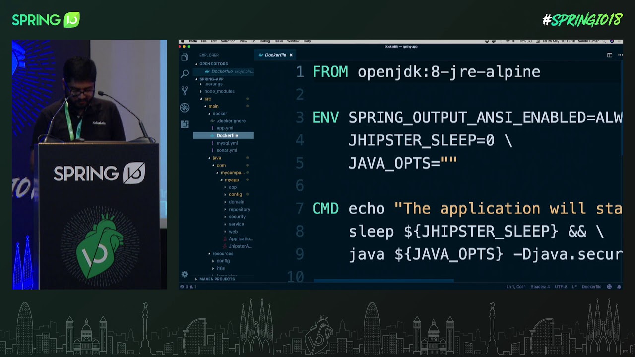Spring Boot 2 in JHipster by Sendil Kumar @ Spring I/O 2018