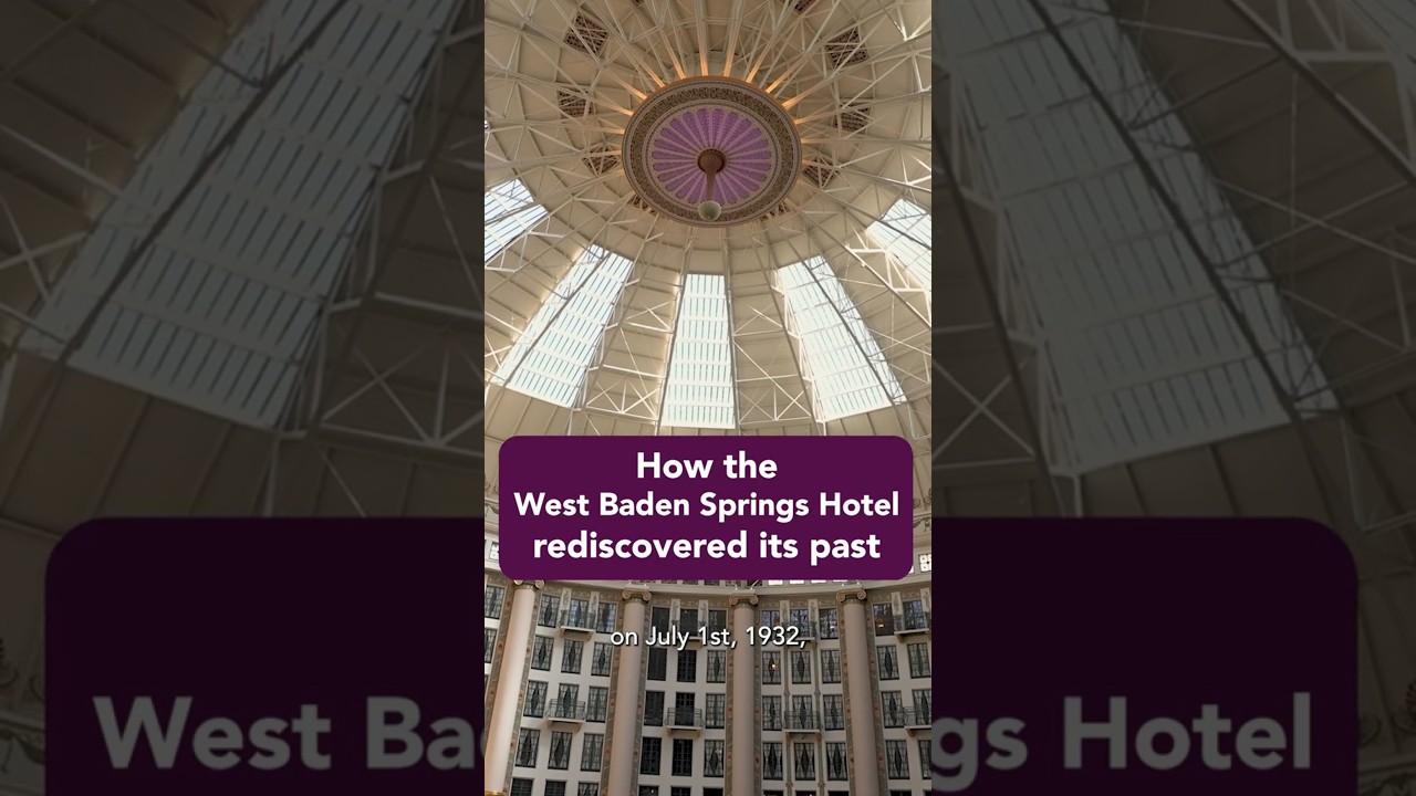 Как отель West Baden Springs восстал из мёртвых #Индиана #Архитектура #Список дел