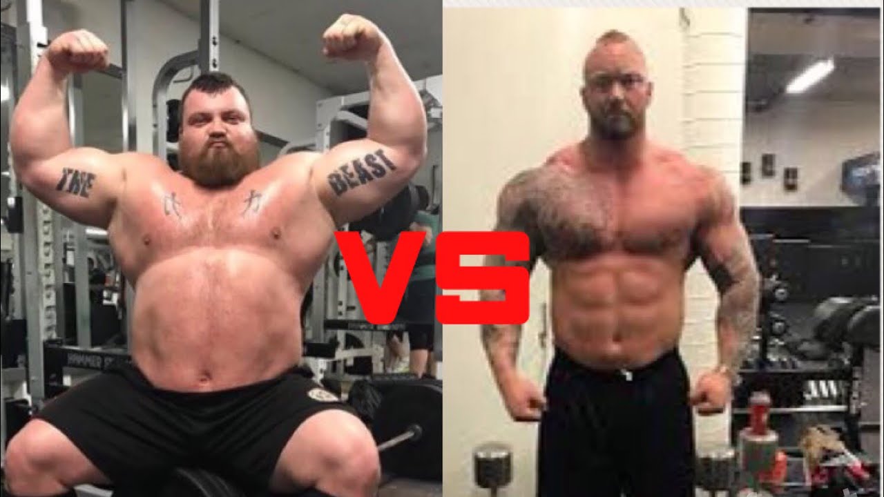 Eddie Hall Vs Hafthor Bjornsson
