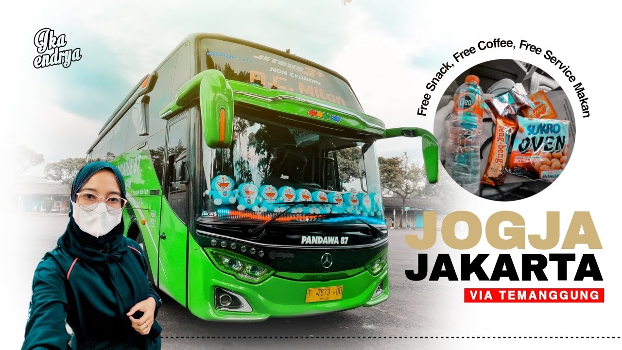 FREE SNACK & NGOPI SEPUASNYA | Trip Bus Pandawa 87 JOGJA - JAKARTA