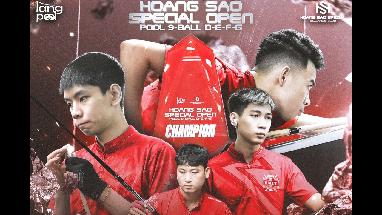 [B36] VÒNG LOẠI | PHẠM NHẬT VS KIÊN HOÀNG | HOÀNG SAO SPECIAL CLUB |  9 - BALL OPEN D-E-F-G 2026