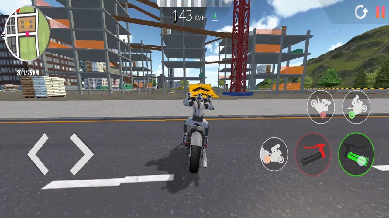 MOTORCYCLE REAL STUNT ON HIGH BUILDING 🏫  READY FOR BIG JUMP WITH ON BIKE 🏍 