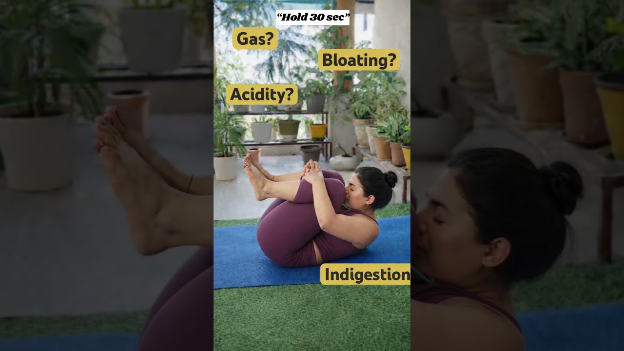 “Gas, Bloating, Acidity? Do THIS Pose Daily!”