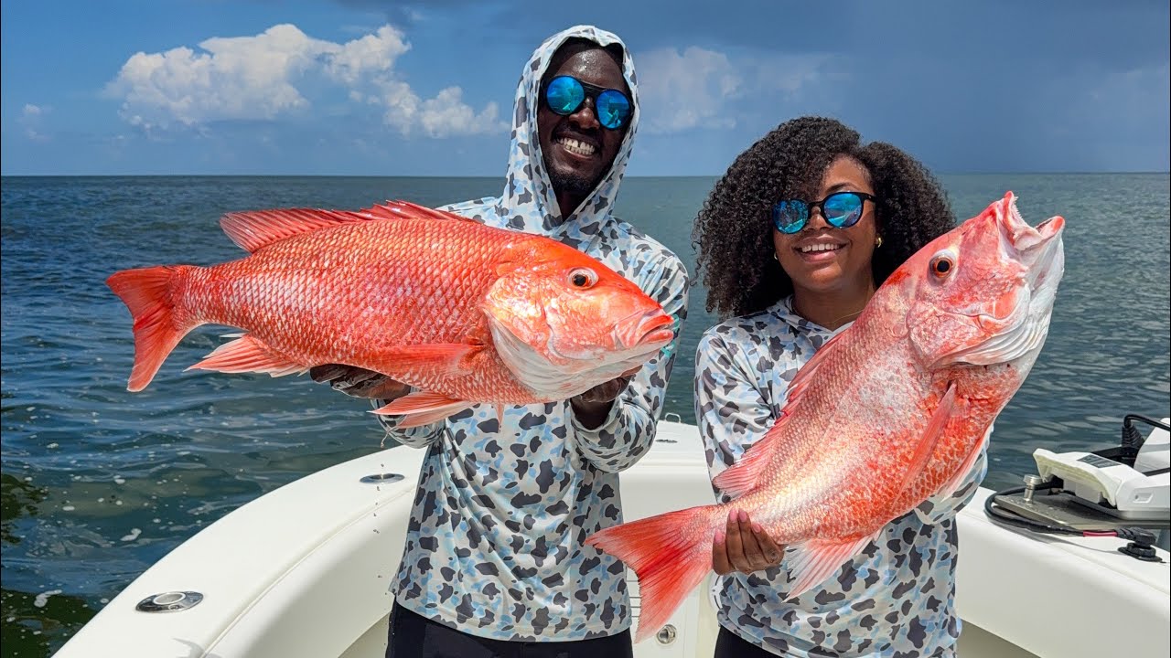 I Took My Girlfriend Offshore Fishing for the First Time (Catch and Cook)