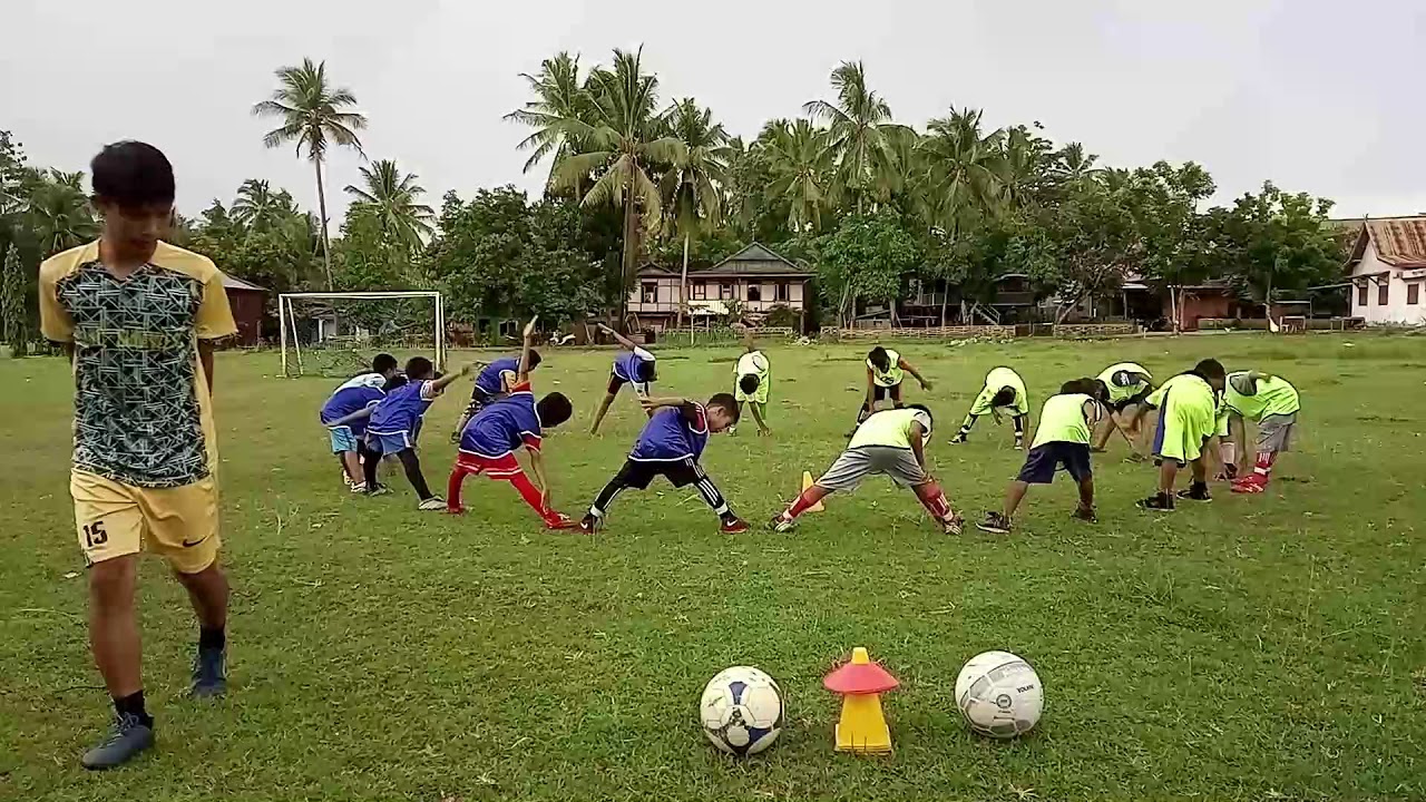 PEMANASAN SEPAKBOLA USIA DINI SSB PATTOJO