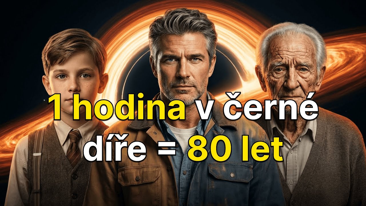 Proč 1 hodina u černé díry = 80 let na Zemi? 💤Přednáška na spaní💤