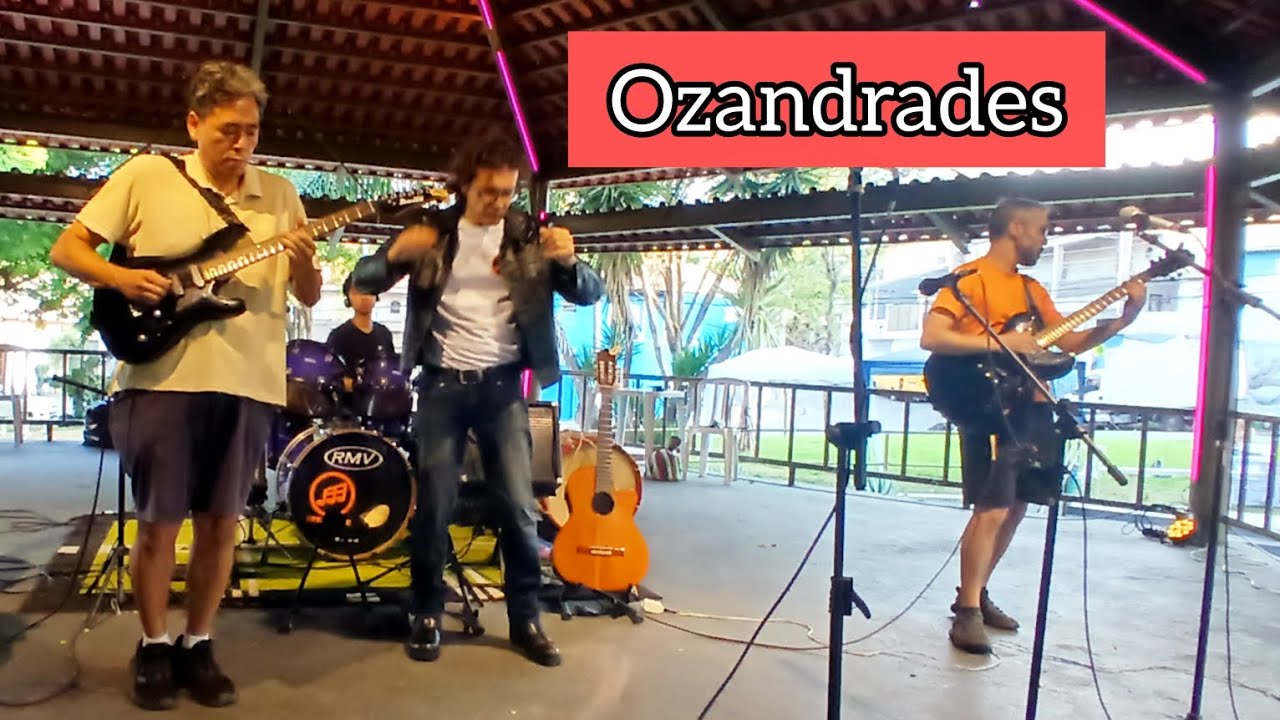 Ozandrades em Metamorfose ao vivo na Pra&ccedil;a do Coreto no Pq Ip&ecirc; em S&atilde;o Paulo