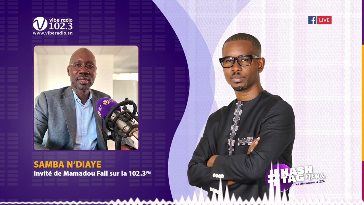 Htag du 5 nov 2023 avec Samba Ndiaye, candidat à la présidentielle du 25 février 2024