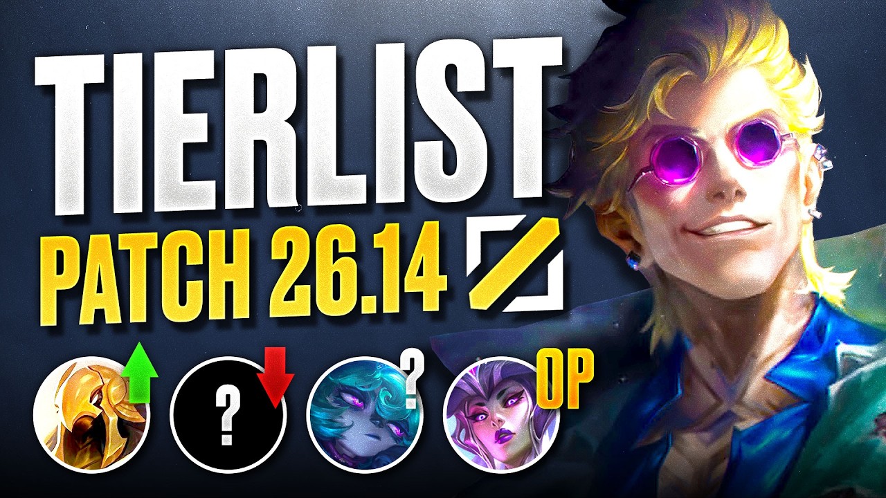 HOW STRONG IS LOCKE!? Patch 26.14 Midlane TIERLIST New League of Legends Meta │ PATCHCAST