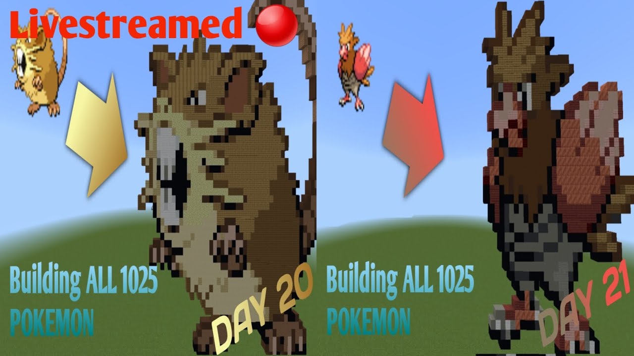 Day 20-21/1025 of building every single pokemon