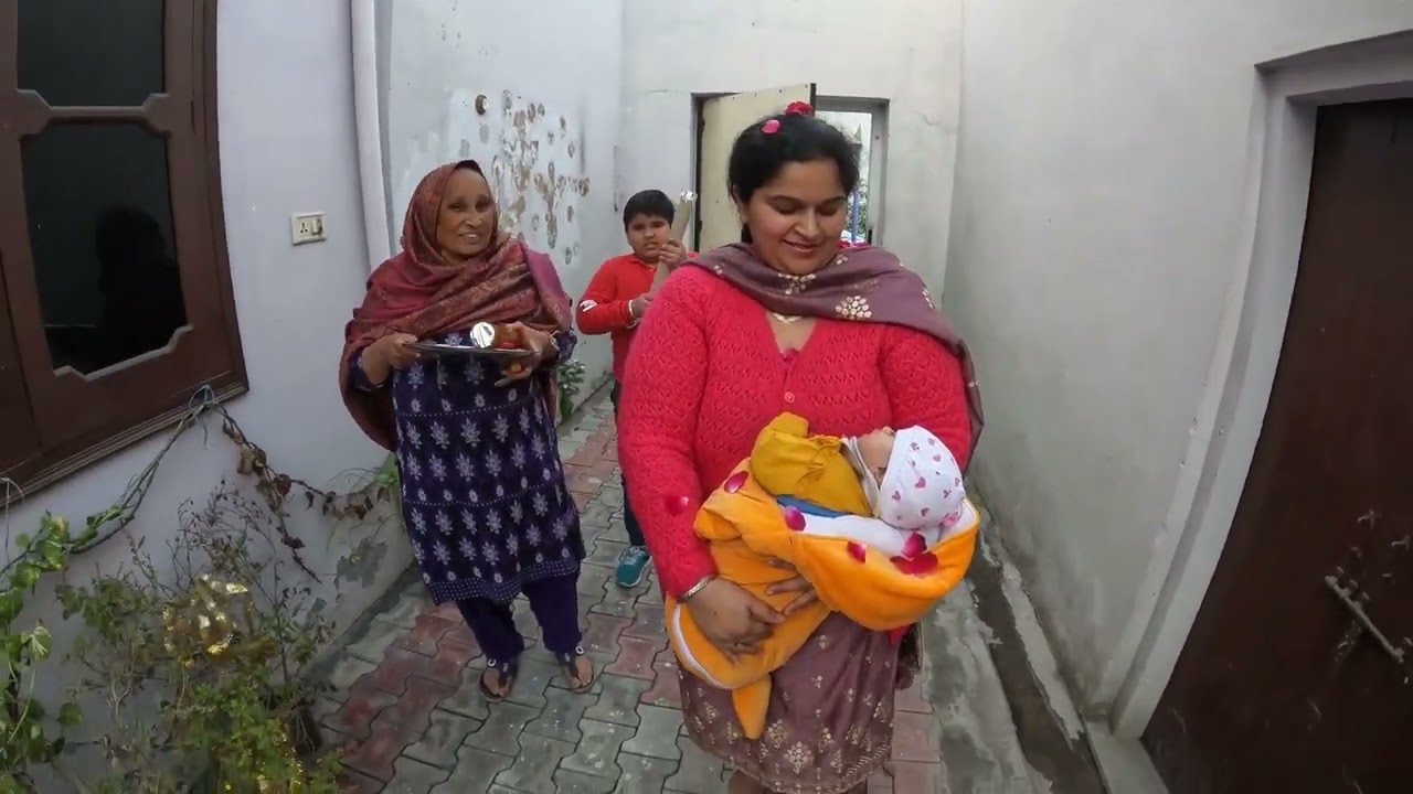 BHAVI's First day (21 October 2023) at her Home (PAYAL) and met her BUDI DADI #viral #blogs