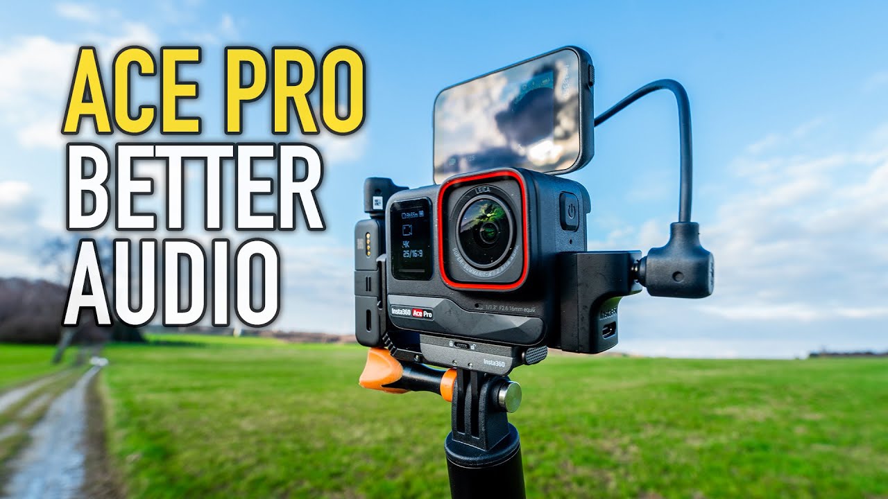 Insta360 Ace Pro external microphone test - is the MIC ADAPTER worth it?