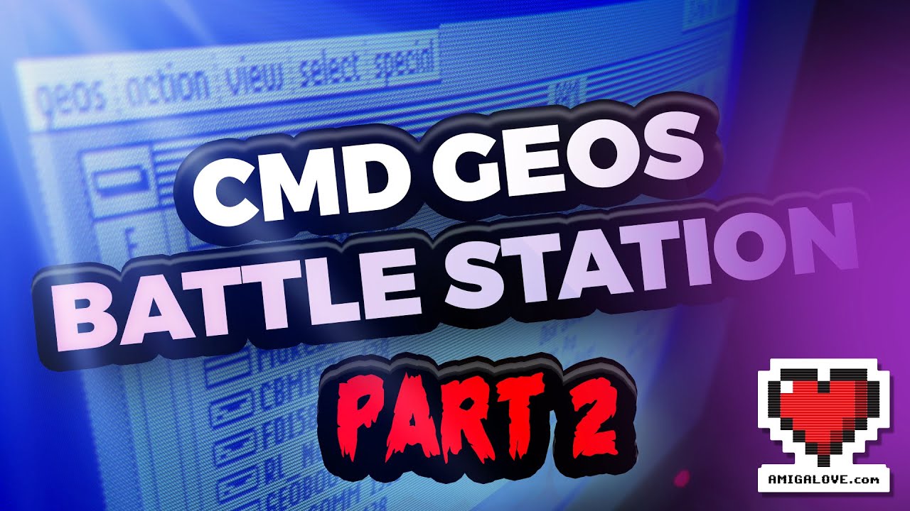 Моя боевая станция Commodore GEOS, часть II: любовное письмо к CMD