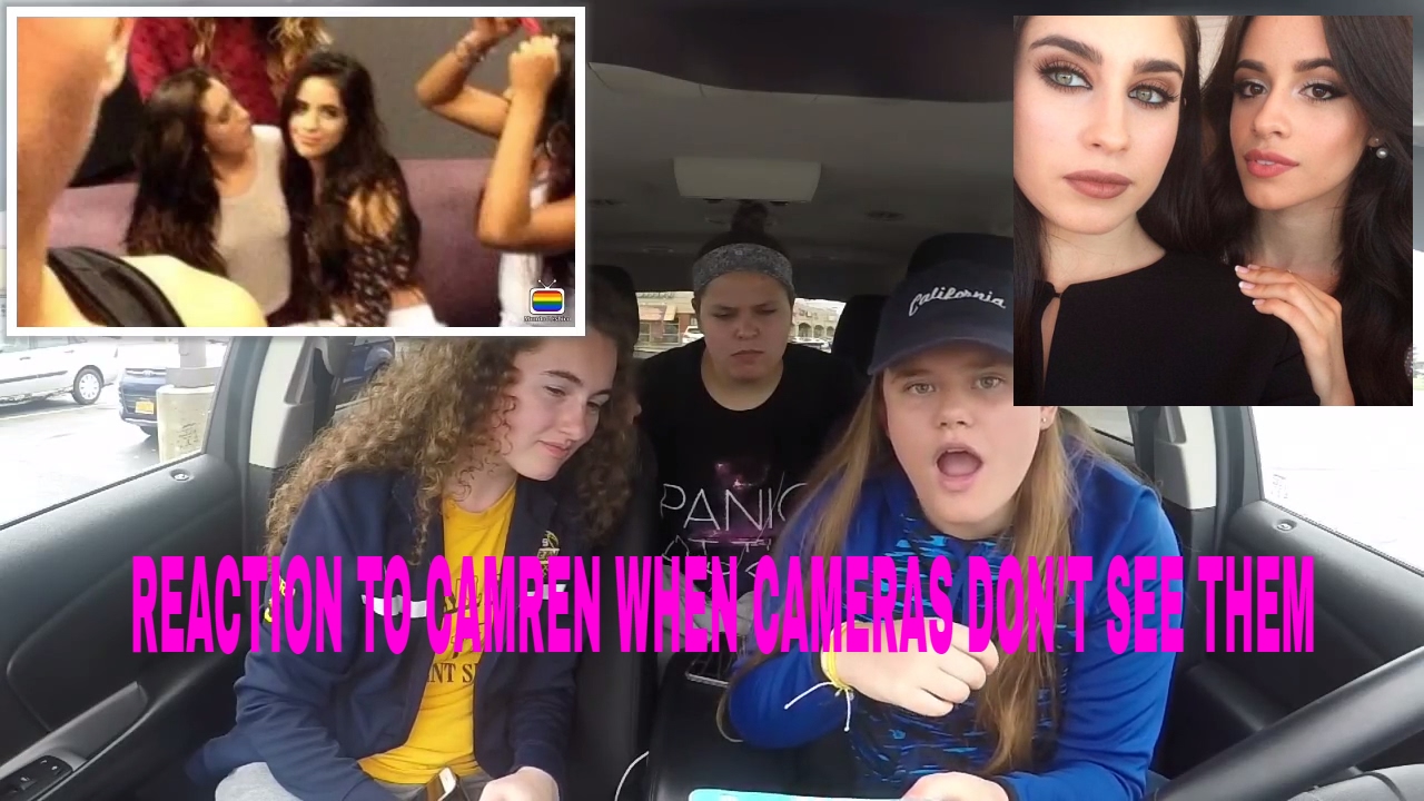 REACTION TO CAMREN WHEN THE CAMERAS DON'T SEE THEM!!!!