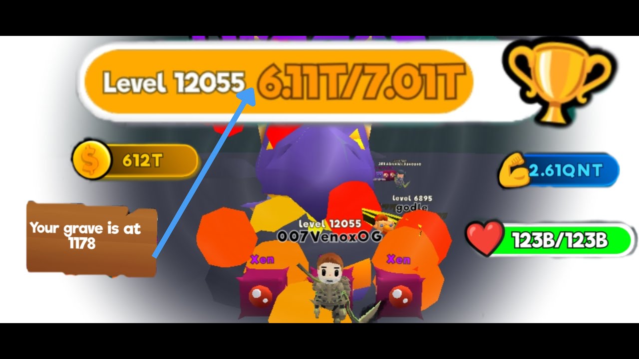 Im Level 12000 (12k) in Sword Masters