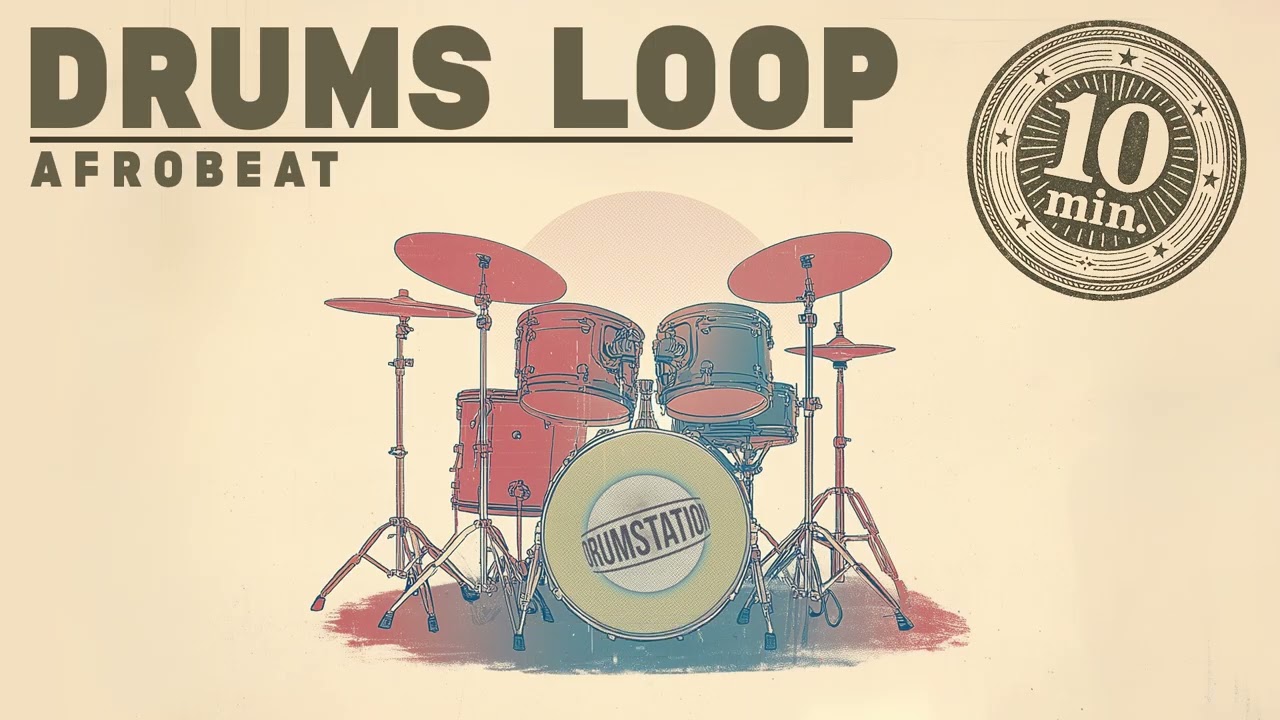 FREE DRUMS LOOP - Afrobeat - 90 BPM 🥁