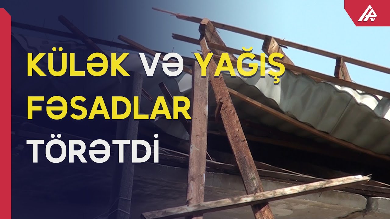 Ucarda təbii fəlakətin fəsadı aradan qaldırılır - APA TV