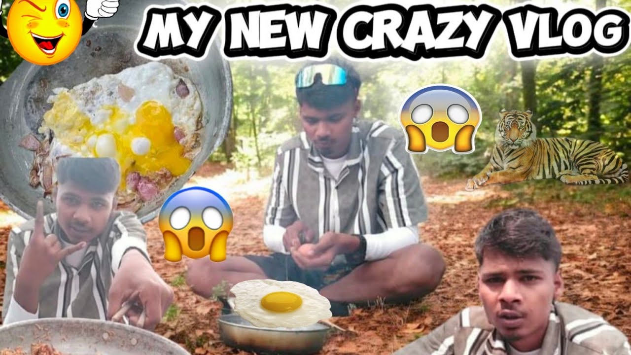 My new crazy vlog 🫡 jungle survival 😱me alone 😱#viral #vlog #esans #aalha #jungle #surival 