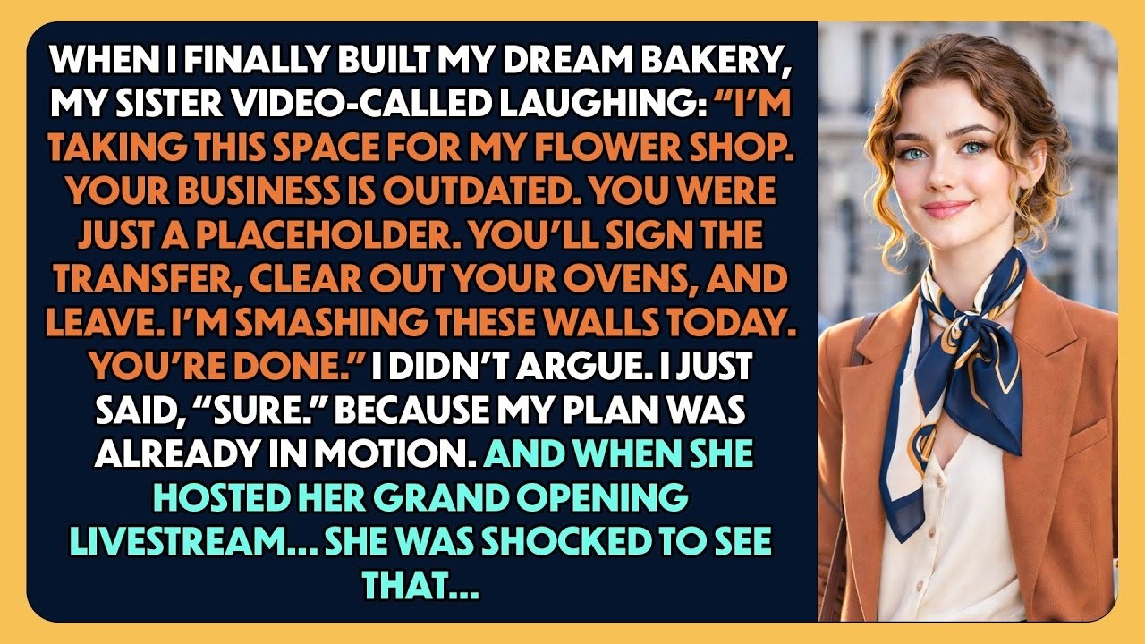 My Sister Smashed My Dream Bakery—Then Said  “I’m Taking It For My Flowers ” So I…