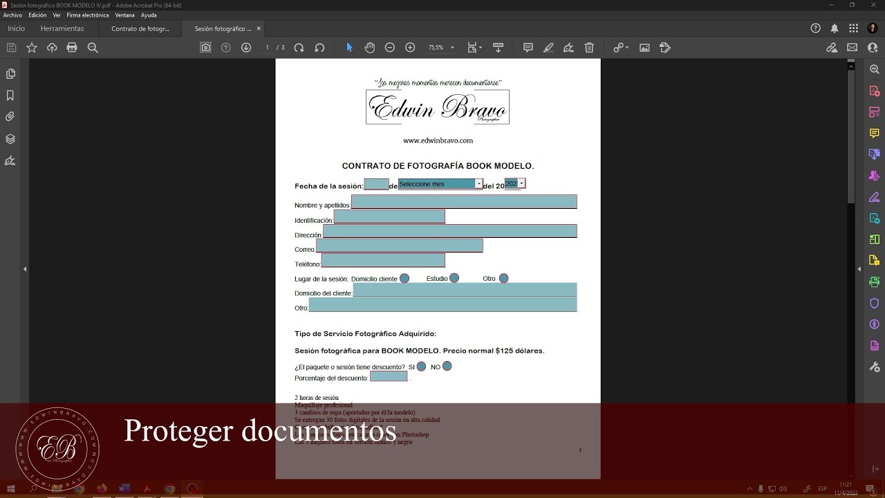 32- Proteger documentos | Adobe Acrobat PRO 2024